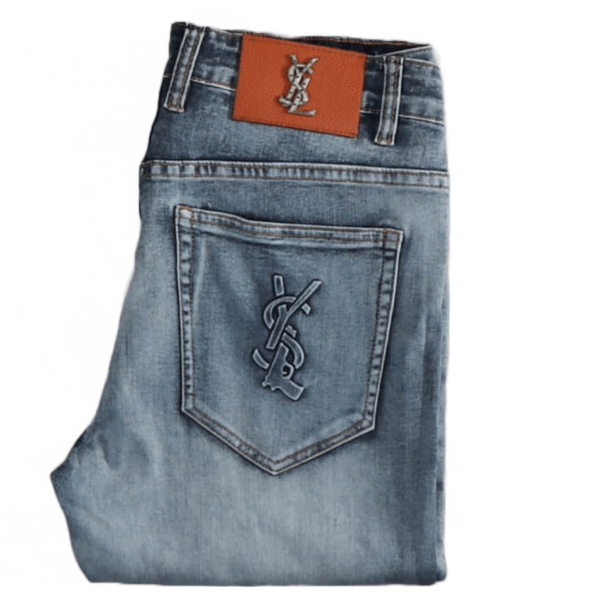 Jean Slim Saint Laurent Homme Printemps-Été 2023, Nouveau Style