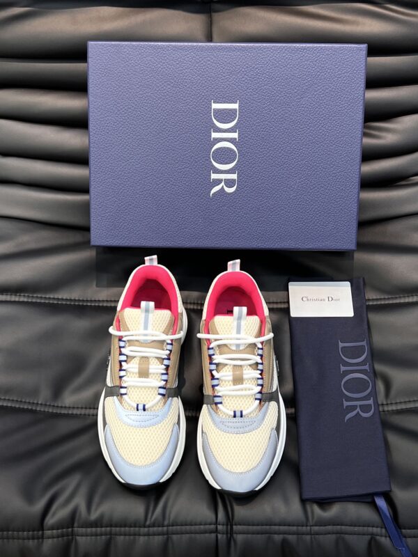 DIOR B22 – Sneakers de course à la mode pour hommes (Version Haute)