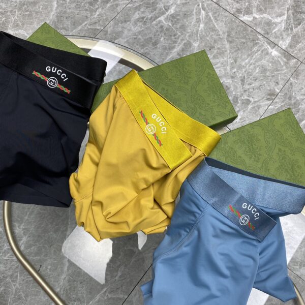 Collection Anniversaire Spéciale: Caleçons GUCCI 35ème Anniversaire – Lot de Trois
