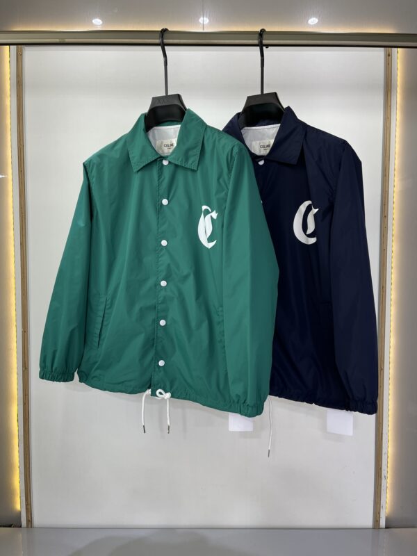 Veste d’hiver CELINE 2023 avec motif d’emblème, unisexe