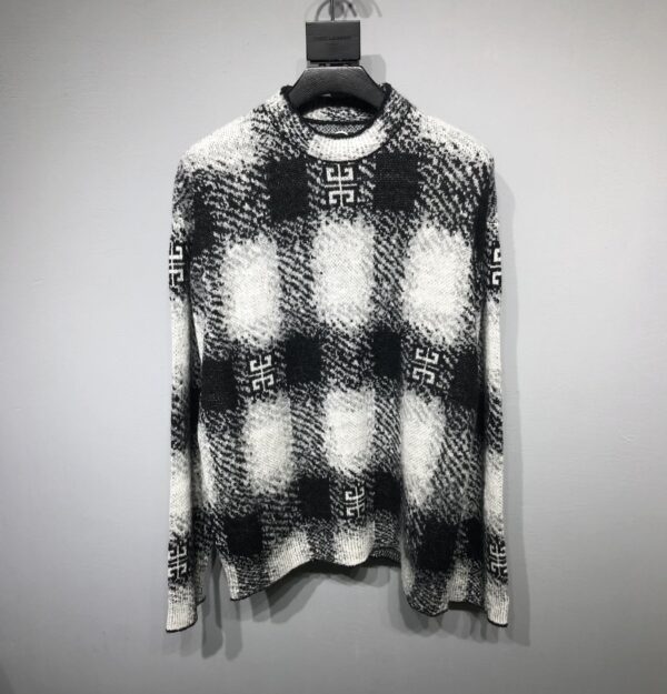 Pull en Mohair à Carreaux GIVENCHY
