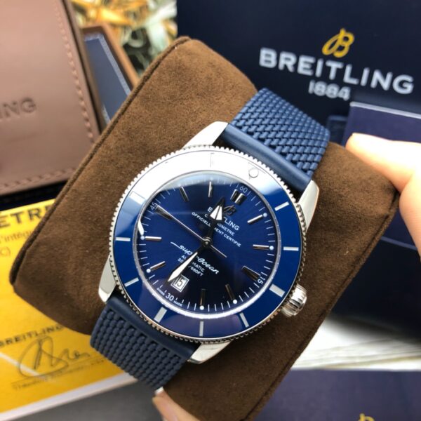 Montre Mécanique Homme Breitling SuperOcean Heritage II – Édition Limitée avec Bracelet Cuir Offert