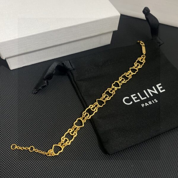 Celine Triumphal Arch Bracelet: Exquisite, Simple Design with a Touch of Parisian Elegance