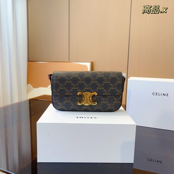 Élégance emballée: Le Sac Sous-le-Bras Triomphe de Céline, un cadeau raffiné