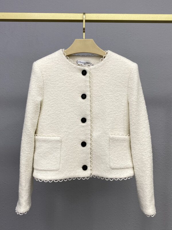 Veste en Laine de Luxe Dior – Élégance Immédiate et Disponible en Stock