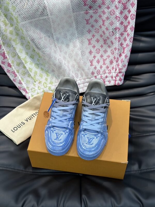 Sneakers L.V TRAINER, Édition Spéciale à Dégradé – Confort et Style Inégalés