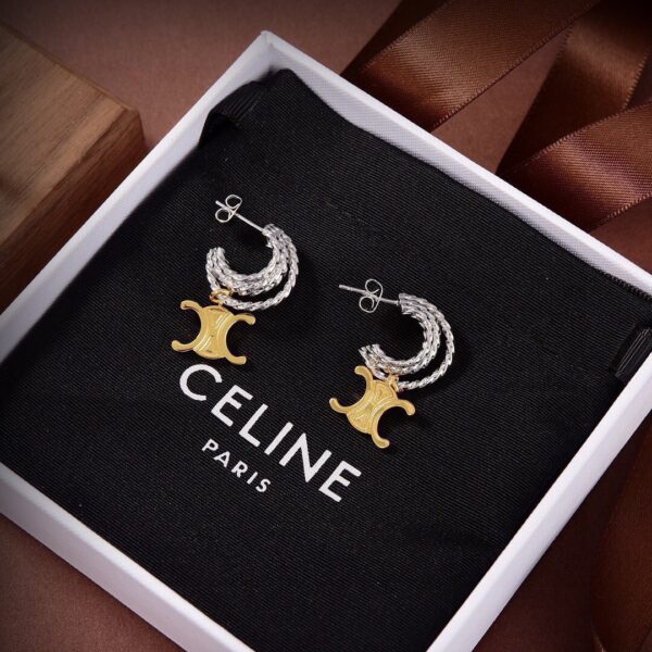 Celine – Nouveaux Clous d’Oreilles: Un Design Exceptionnel pour une Élégance Unique