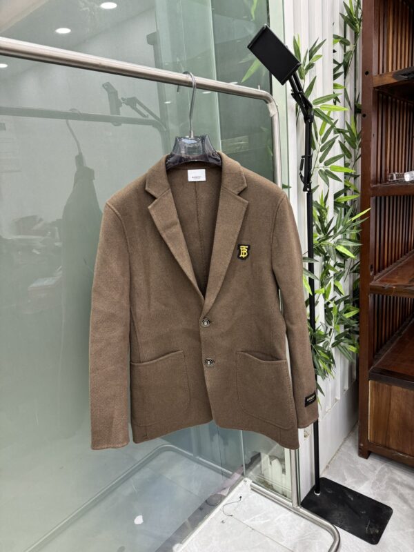 Burberry- Nouveau modèle de costume pour hommes, élégance hivernale en cachemire de chèvre de qualité supérieure