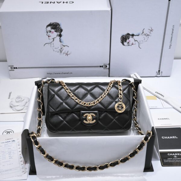 Sac à main Chanel 23S Classic Flap “Gold Coin”