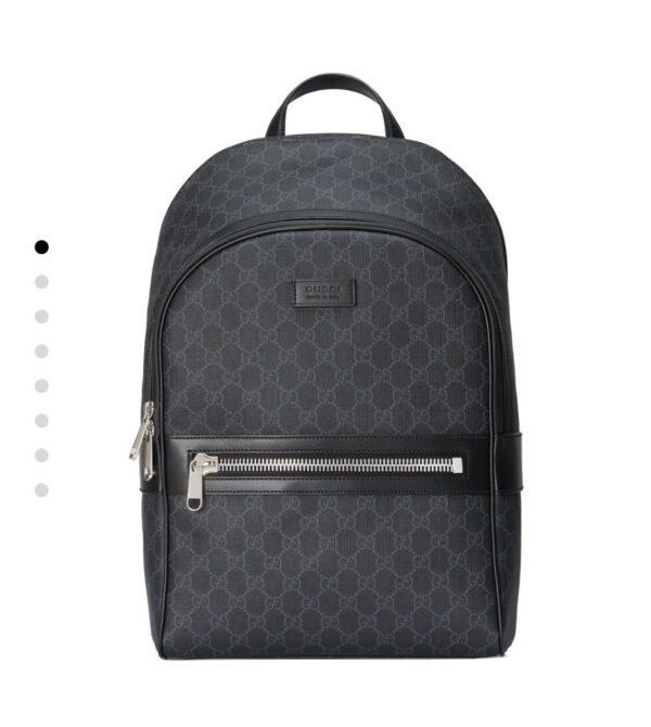 Sac à dos en cuir de qualité supérieure, Modèle 771158 (Couleur: Noir), Disponible immédiatement