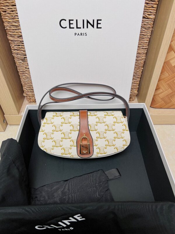 CELINE Mini Tabou Clutch on Strap: Un charme irrésistible pour un style affirmé