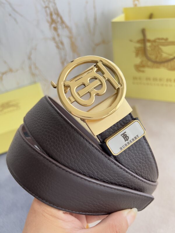 Ceinture Burberry Automatique en Cuir de Première Qualité