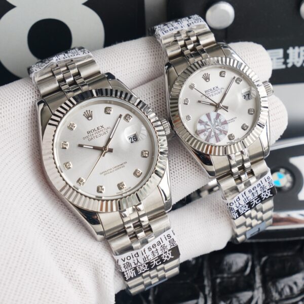 Edition Spéciale Rolex Datejust en Nacre pour Couples – Luxe et Précision Absolus