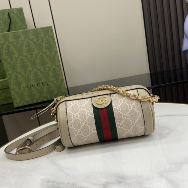 Mini sac porté épaule Ophidia de Gucci – Élégance compacte avec une touche rétro