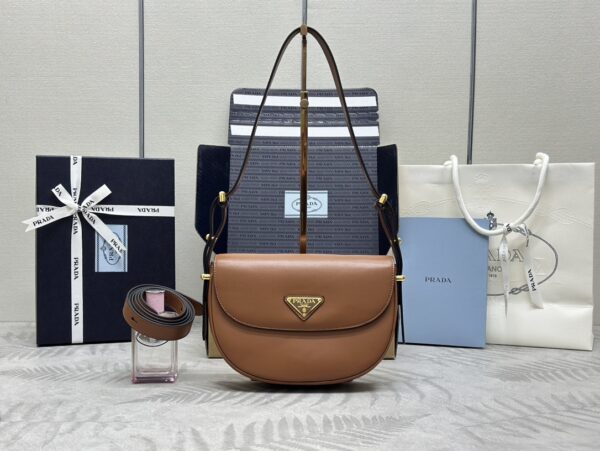 Nouveau Sac Saddle Moon (1BD365) avec Double Bandoulière