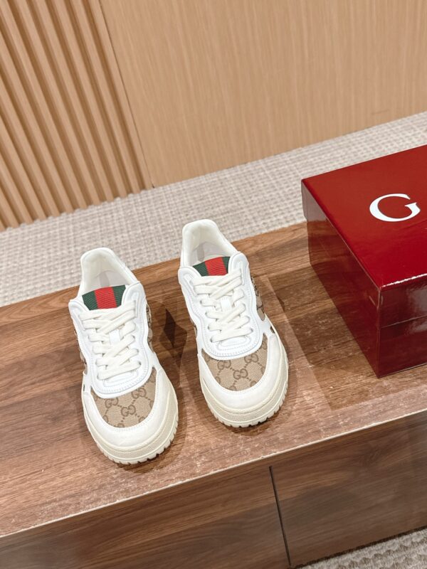 Gucci Re-Web “Fluo Monogram” – Sneakers au design audacieux et iconique
