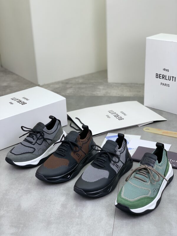 Chaussures de luxe pour hommes Berluti, modèle Edge, qualité premium