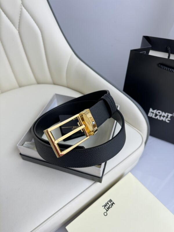 Ceinture Montblanc: Sobriété et raffinement pour toutes les occasions