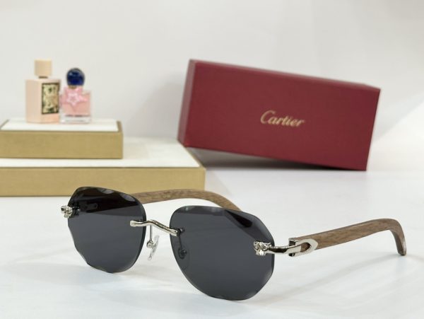 Lunettes Cartier CT0610S – L’Essence du Raffinement, Gravée dans la Lumière