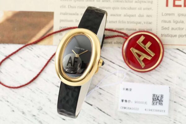 Montre Cartier Baignoire – Édition Sertie ou Lisse – Élégance Ovale et Raffinement Intemporel