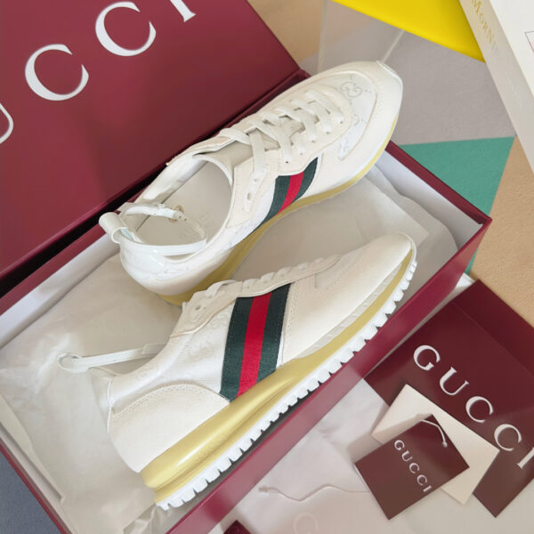 Sneakers Gucci Femme Re-Motion – Édition Défilé 2025, Épaisses & Stylées