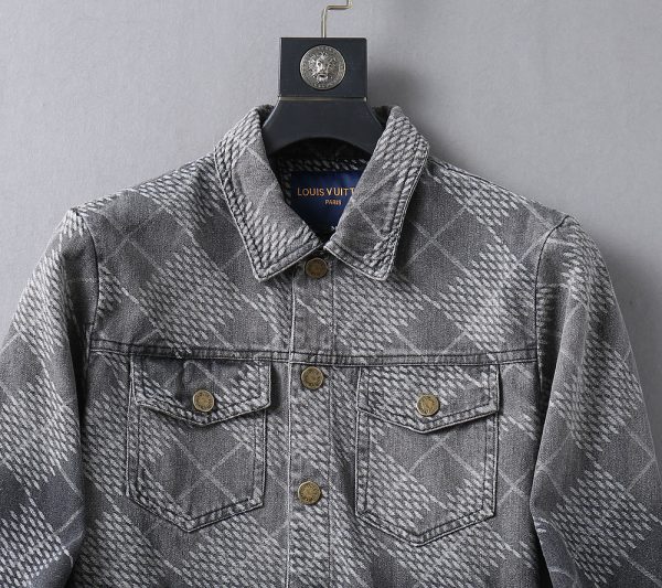 Veste en Jean LV Haut de Gamme – Nouvelle Collection Printemps 2025