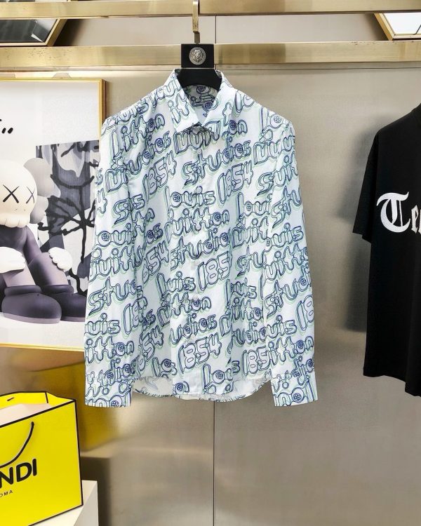 Chemise Louis Vuitton Élégance – Collection 2025 Exclusive