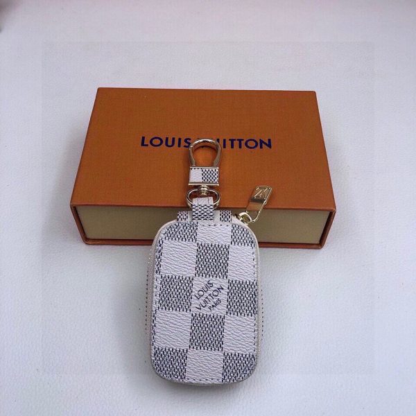 Louis Vuitton – Porte-Clés Voiture & Porte-Monnaie Monogram Classique, Accessoire de Luxe