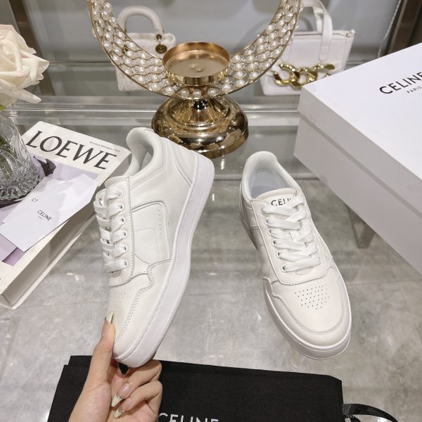 Baskets CELINE 2023 AH – Modèle Couple, Cuir Premium & Design Épuré
