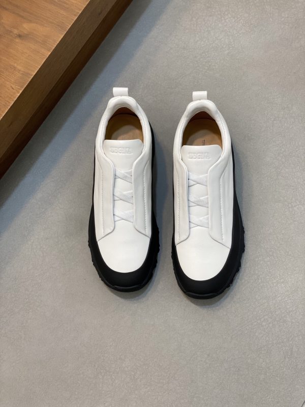 ZEGNA Triple Stitch™ Monte – Chaussures Homme en Suède Premium, Design Rando-Luxe 2024