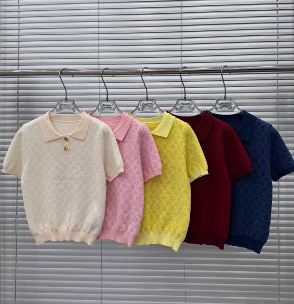 T-shirt en Maille Louis Vuitton – Édition Signature