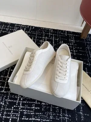 Brunello Cucinelli 25SS – Baskets Bc à Lacets (Modèle Couple) Brunello Cucinelli Chaussures